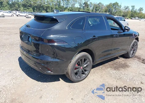 2022 Jaguar F-Pace S P250 Awd Automatic из США, поврежденный, VIN SADCJ2EX5NA698705